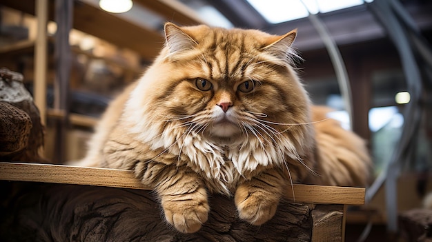 Foto gato gordo e fofinho