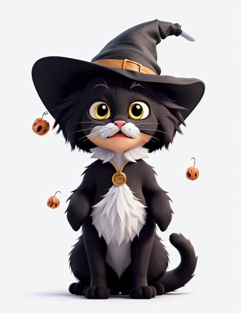 gato de halloween