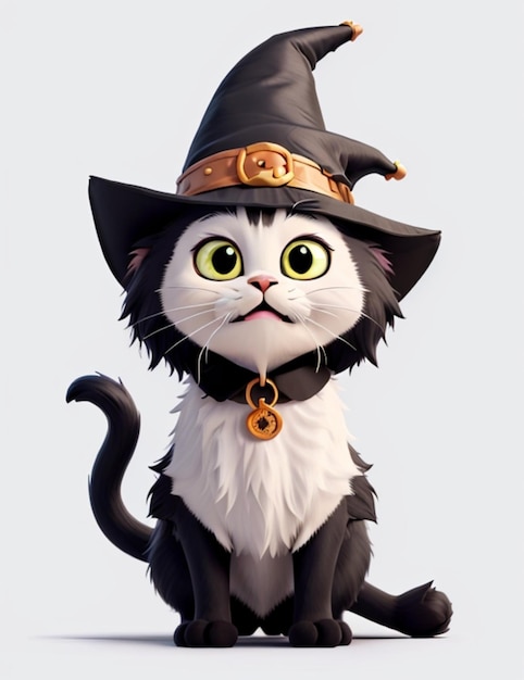 gato de halloween