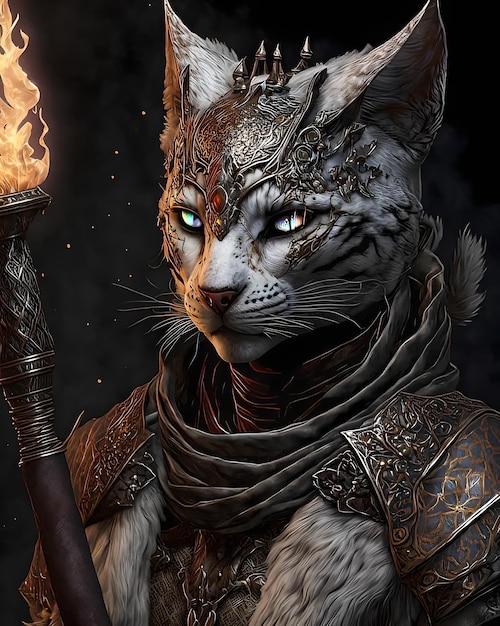 gato de metal brutal