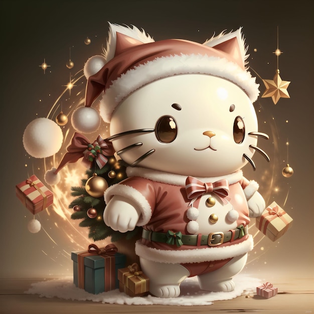 Gato de la Navidad