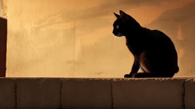 gato de pared