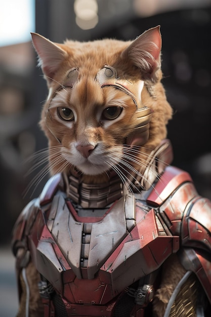 Un gato de la película Star Wars.