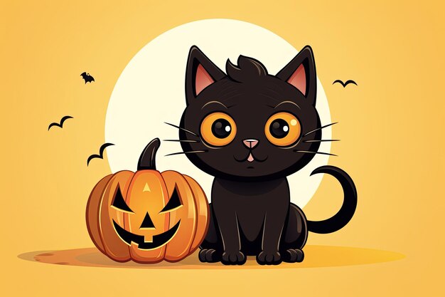 Vetores de Jogo Do Gato Preto De Halloween e mais imagens de Amarelo -  Amarelo, Andar, Animal - iStock