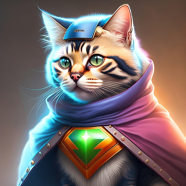 gato super heroi