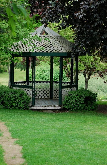 Foto el gazebo.