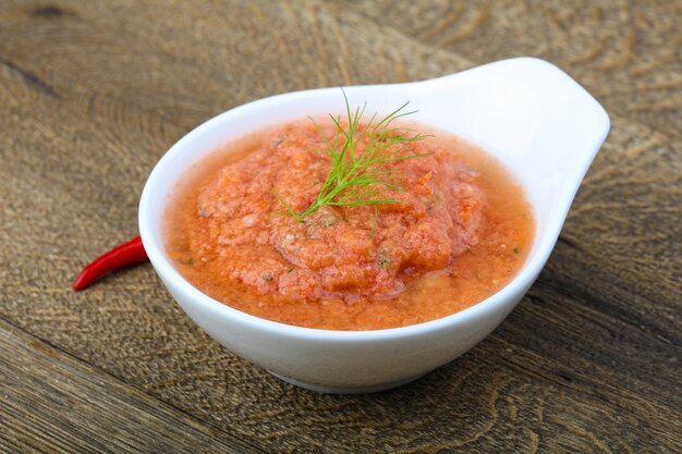 Gazpacho-Tomatensuppe