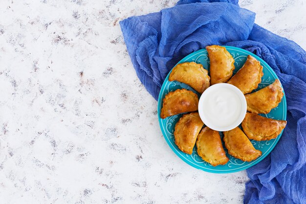 Gebackene Knödel