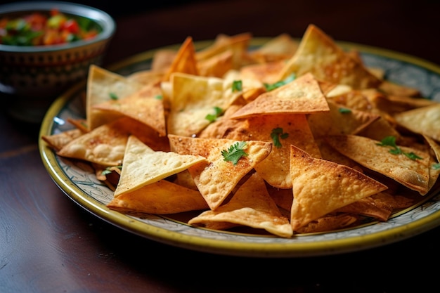 Gebackene Tortilla-Chips