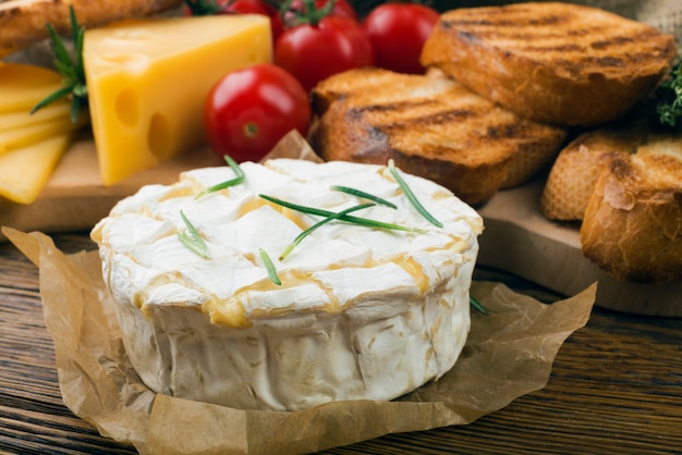 Gebackener Camembert