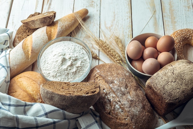 gebackenes Brot