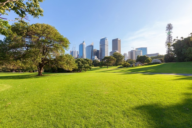 Foto gebäude der stadt sydney