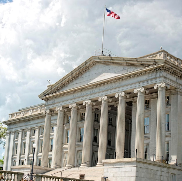 Gebäude des Finanzministeriums in Washington