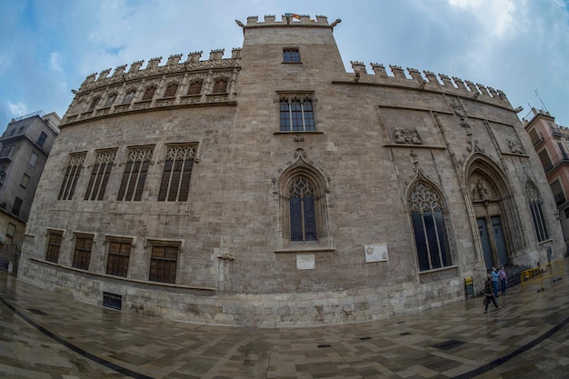 Gebäude des Valencia-Seidenmarktes Lonja de la Seda-Gebäude