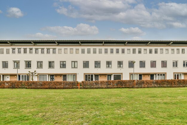 Foto gebäude im park