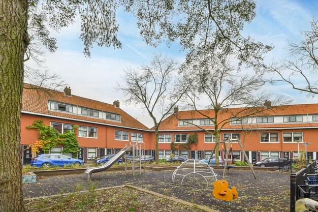 Foto gebäude in der stadt gegen den himmel