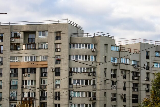 Foto gebäude in der stadt gegen den himmel