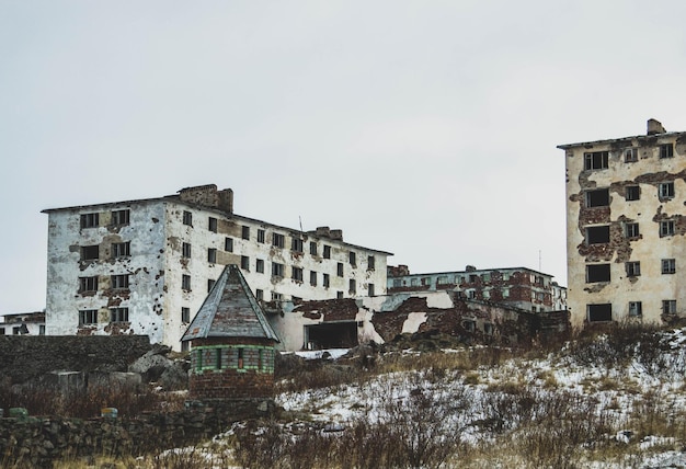 Foto gebäude in der stadt vor klarem himmel