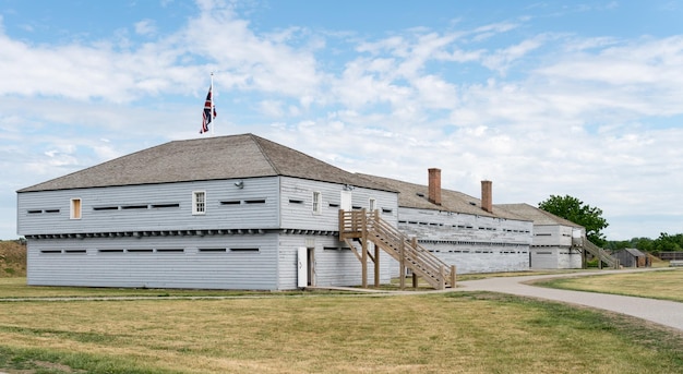 Gebäude in Fort George in Ontario, Kanada