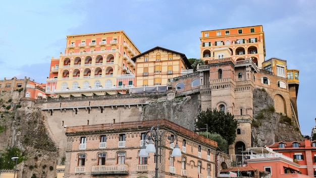 Gebäude in Sorrento Neapel Italien