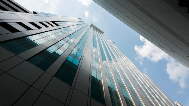 Gebäude Stadtturm Wolkenkratzer Architektur städtisches Geschäft Innenstadt moderne Skyline-Aussicht Büro oben