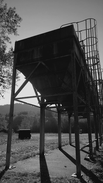 Foto gebautes gebäude gegen den himmel