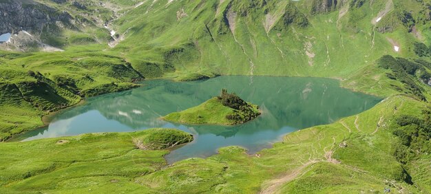 Foto gebirgsmeer im allgau