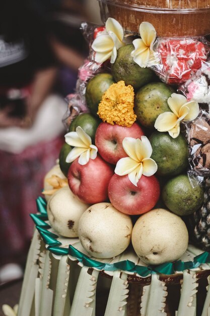 Foto gebogan de bali