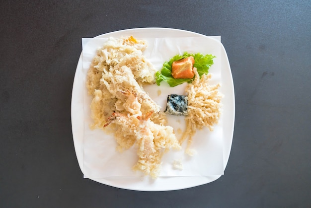 gebratene Garnelen (Tempura)