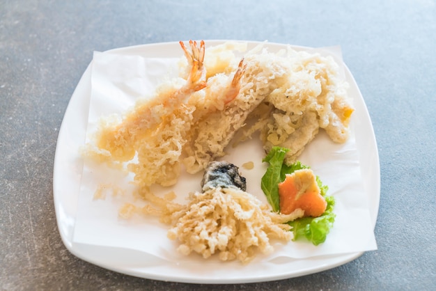 gebratene Garnelen (Tempura)