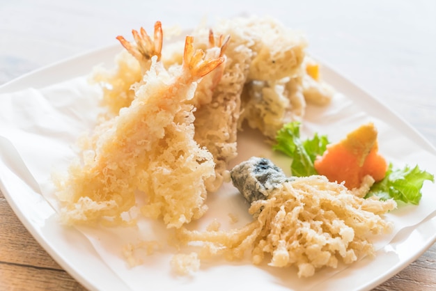 gebratene Garnelen (Tempura)