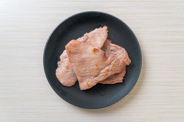 gebratenes sonnengetrocknetes Schweinefleisch