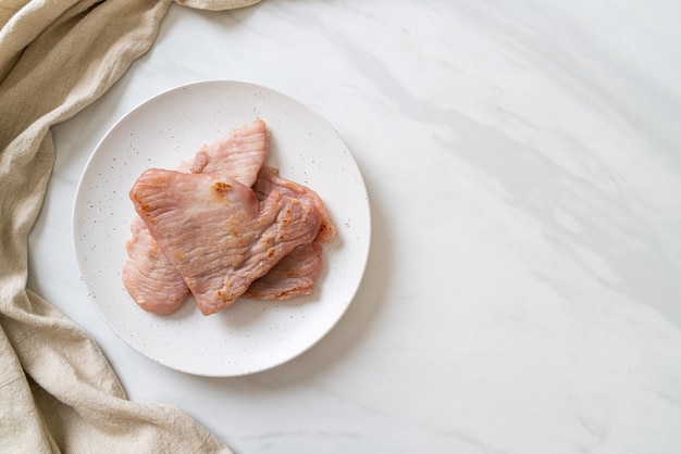 gebratenes sonnengetrocknetes Schweinefleisch