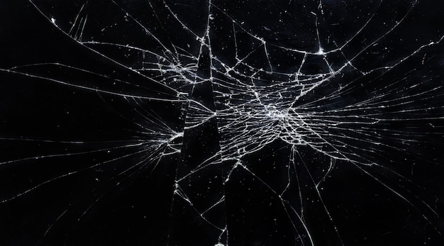 Gebrochenes Glas