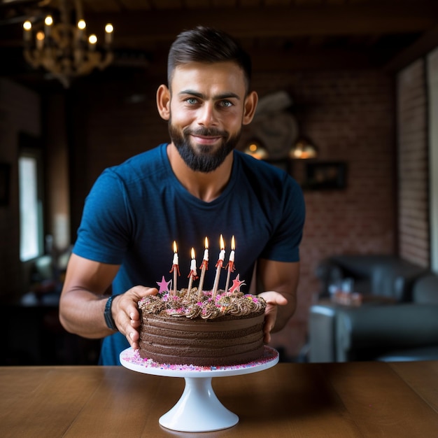 Geburtstag des indischen Cricketspielers Virat Kohlis