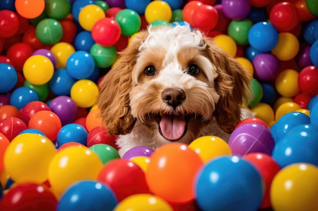 Geburtstagsball Pit Bonanza Ein Cockapoo's FunFilled Fiesta