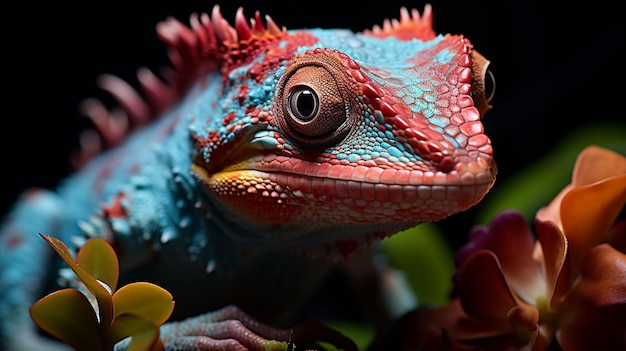 Geckos cautivadores en la naturaleza