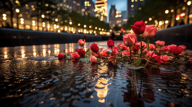 Gedenktag für die Opfer des Terroranschlags am 11. September. Trauertag