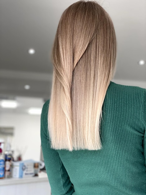 gefärbtes Haar Haare färben schönes Haar