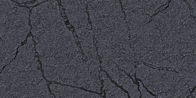 geflatteter, zerrissener Asphalt-Hintergrund