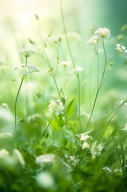 Geflüsterte Liebe, romantische Blumen, die eine Stimmung der Zärtlichkeit und Zuneigung erzeugen