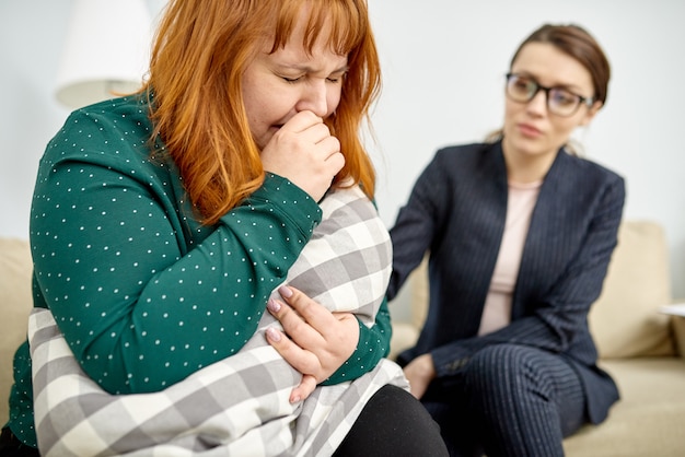 Gefühle bei der Therapiesitzung ausdrücken