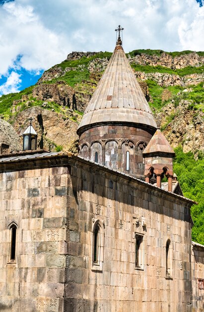Geghard, ein mittelalterliches Kloster in der armenischen Provinz Kotayk