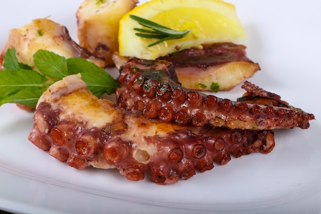 Gegrillte Oktopus