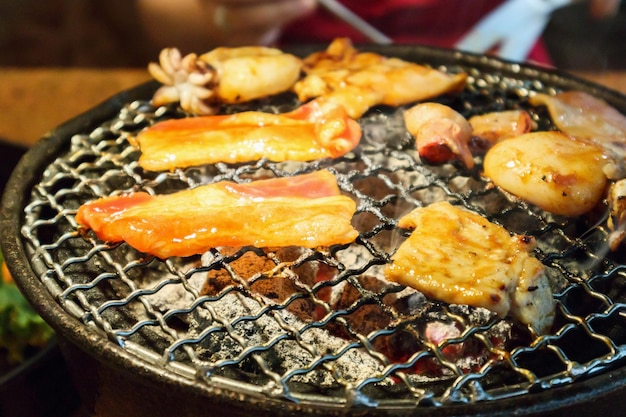 Gegrillter koreanischer Bulgogi vom Grill