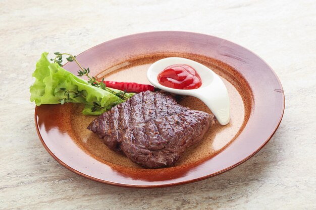 Gegrilltes Machetenrock-Rindersteak