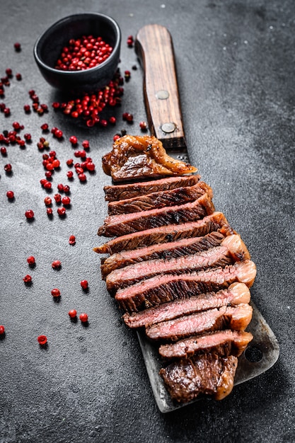 Gegrilltes Rindersteak. Platz kopieren.