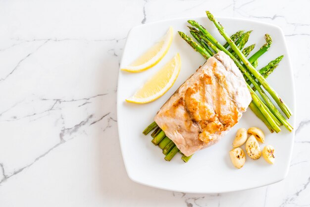 gegrilltes Schnapperfischsteak