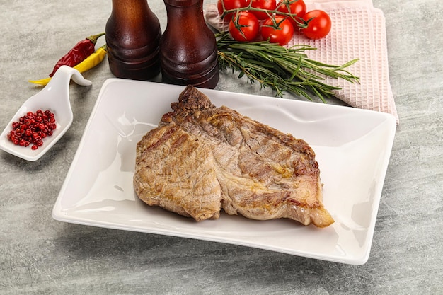 Gegrilltes Schweinefleisch Hals saftiges Steak