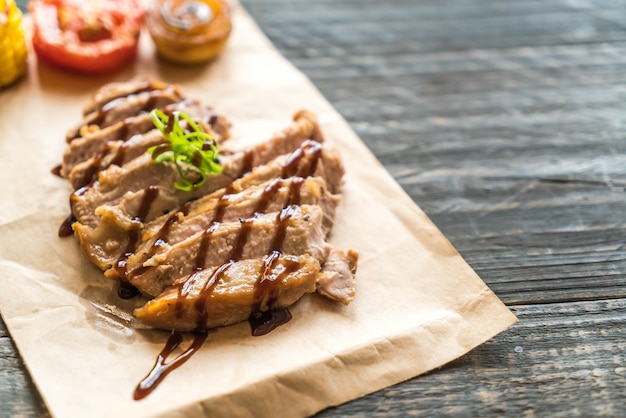 gegrilltes Schweinesteak